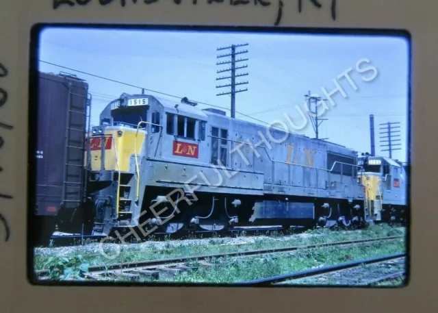 Original '68 Kodachrome Slide LN Louisville Nashville 1515 U25C Louisville 29H10