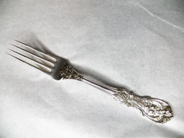 Reed & Barton Francis 1St Sterling Silver True Dinner Fork 7 7/8" No Mono Old Mk
