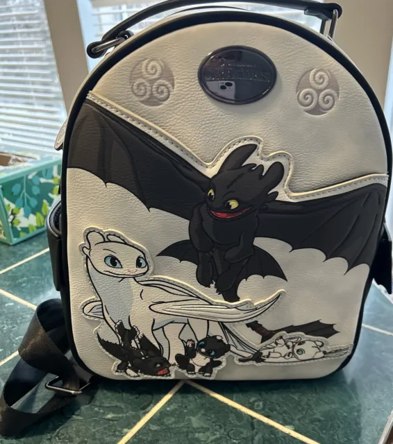 Dreamworks How To Train Your Dragon Toothless & Light Fury Backpack