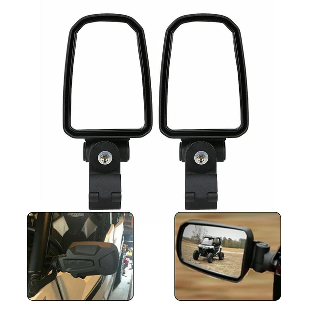 Specchietto retrovisore 1,75" alluminio adatto per Polaris RZR 900 2015 modello