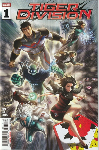 Tiger Division #1-5 (2023) - Complete Series - VF+/NM