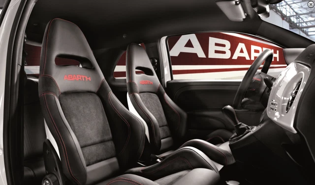 5742124 KIT SEDILI ABARTH CORSE BY SABELT IN PELLE Fiat 500