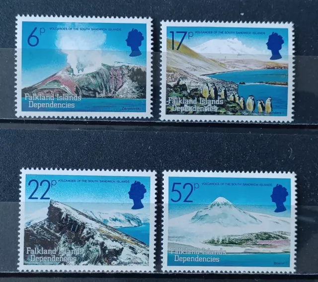 FALKLAND-SOUTH GEORGIA 1984 lot 4 timbres neufs avec charnière Y&T# 137 à 140