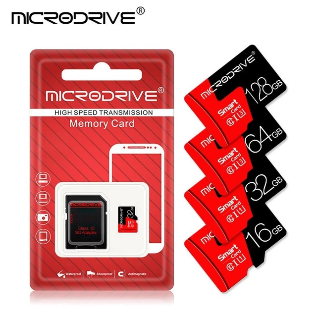 CARTE MÉMOIRE MICRO Sd 32/64/128/ Go 100 ℅ Réel Capacité Et Class 10 Adaptateur EUR 6,89 - FR - Foto 11