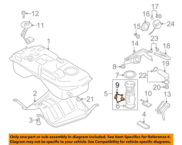 SUZUKI OEM GRAND VitaraFuel Gauge Tank Float Level Sending Unit
