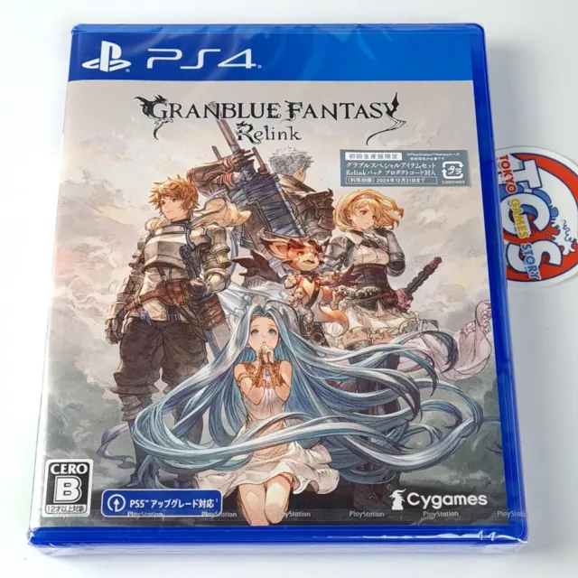 Granblue Fantasy: Relink PS4 Japan Action-RPG Game Multi-Language(EN-FR-ES-DE-IT