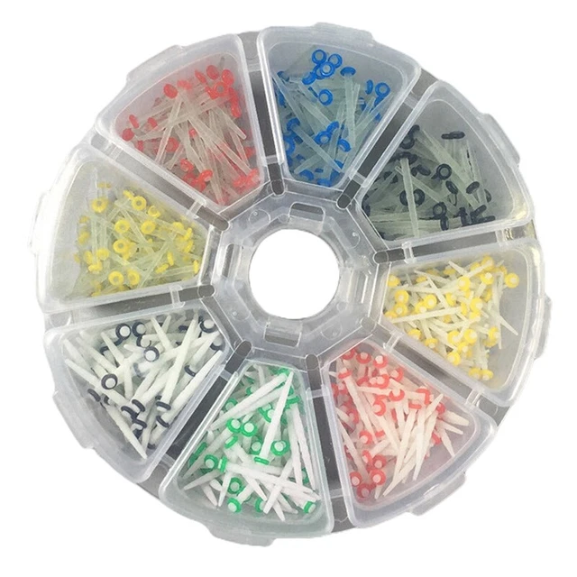 1.2/1.4/1.6/1.8mm Quartz Teeth Restorative Dental Fiber Post Kit Dental4225