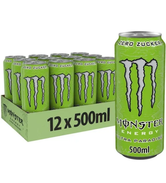 Monster Energy Drink Ultra Paradise Zero Sugar 12x0.500ml