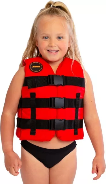 Jobe Kinder Schwimmweste Nylon Vest Youth Red