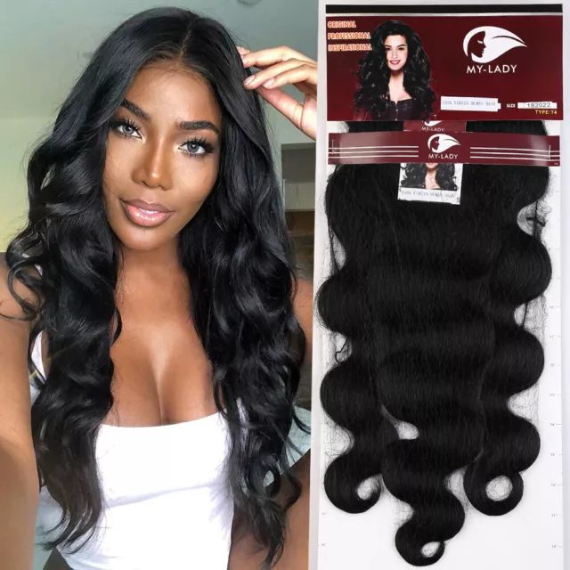 100g Unprocessed Virgin Human Hair Weave Bundles/Bunch Brazilian/Peruvian Wefted