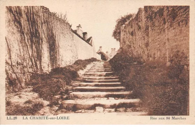 58 - LA CHARITE SUR LOIRE - SAN24419 - Rue aux 84 Marches