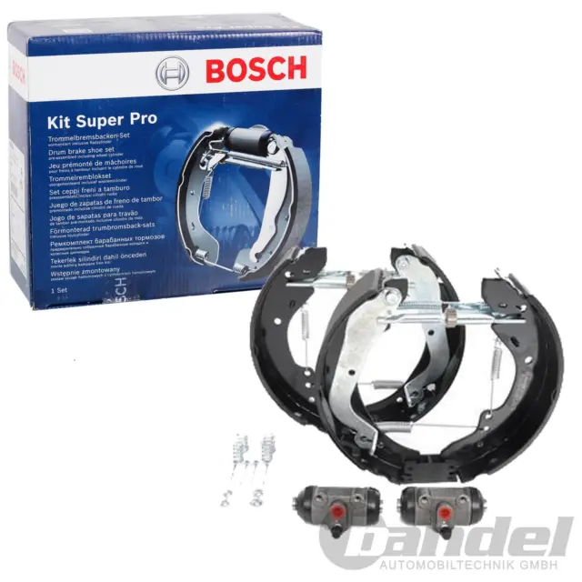 BOSCH BREMSBACKENSATZ KIT SUPERPRO HINTEN für CITROEN FIAT DUCATO PEUGEOT