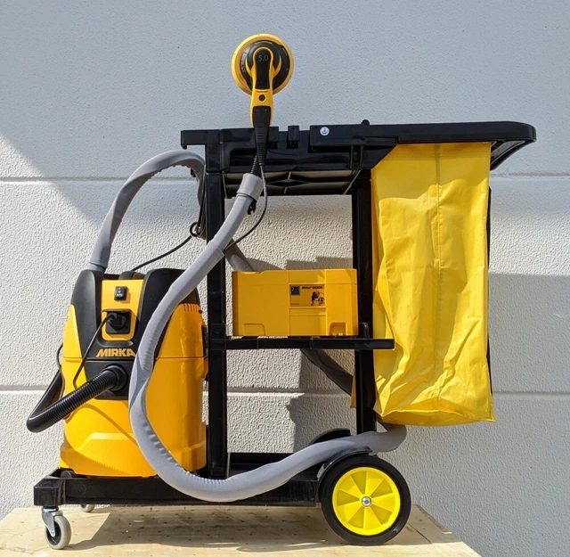 MIRKA Deros 150mm 5mm Avec Aspirateur 1025, L PC Et | UK
