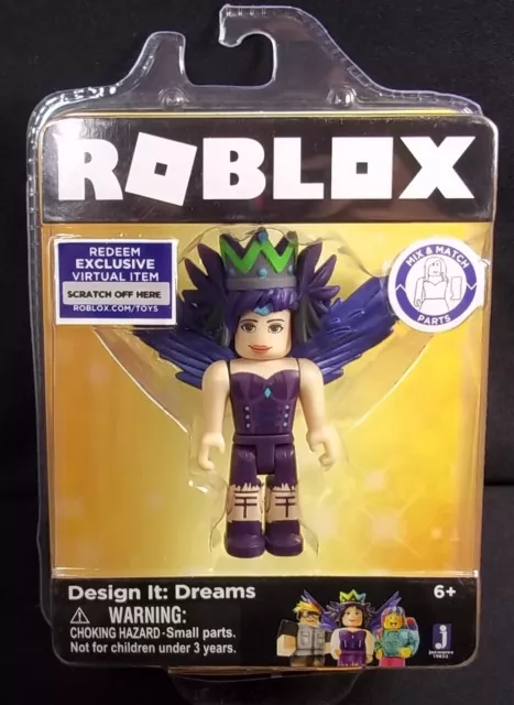 Roblox Design It Dreams Figure Pack Exclusive Virtual Item Code