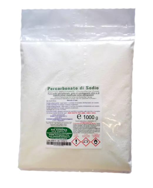 10 kg PERCARBONATO DI SODIO PURO -SBIANCANTE SMACCHIANTE -SPEDIZIONE GRATIS -