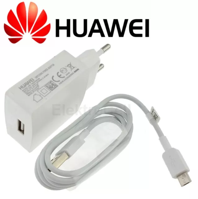 Chargeur Secteur HUAWEI ORIGINAL Adaptateur + USB Cable pour Huawei Honor 7