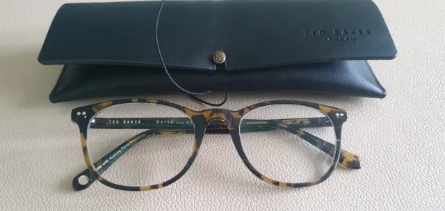 Ted Baker brown tortoiseshell glasses frames. Ralph. With case.