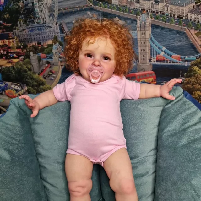 26inch Big Reborn Toddler Girl Baby Doll Lifelike Zoe Collecitble Art Toy Gift