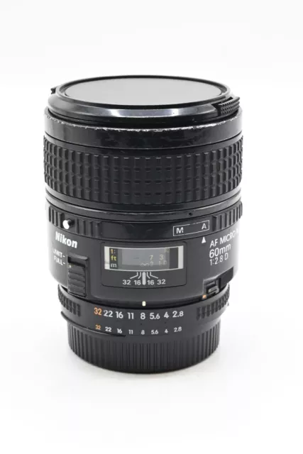 Nikon Nikkor AF 60mm f2.8 D Micro Lens #168