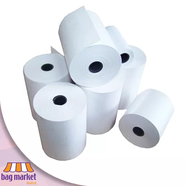 Thermal Till Rolls - 40mm - 55mm - 57mm - 80mm | PDQ, Terminal, Credit Card