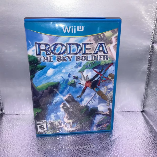 Rodea the Sky Soldier (Nintendo Wii U, 2015) Complete with Manual