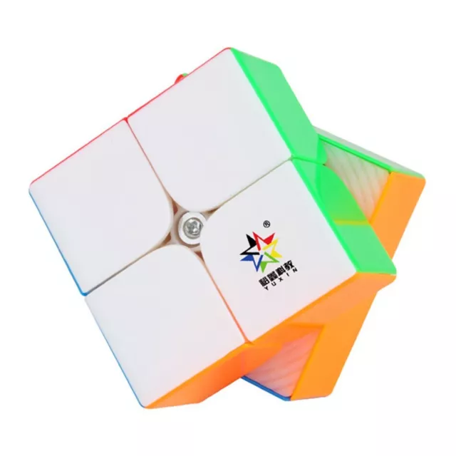 YuXin Little Magic 2x2 Magnetic - stickerless Zauberwürfel Speedcube Magic Cu...