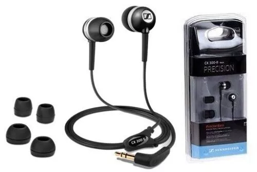 Sennheiser CX300 II CX300-II Precision Bass-Driven In Ear Earphones Headphones Sennheiser CX300 II CX300-II Precision Bass-Driven In Ear Earphones Headphones
