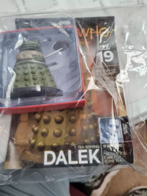 Eaglemoss Doctor Who Rare Dalek 19 Tea Serving Dalek MIB FREE UK P&P