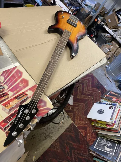 Laguna Guitar Co. Custom Carved 4-string Laguna electric bass w/ Humbucker P/U Laguna Guitar Co. Custom Carved 4-string Laguna electric bass w/ Humbucker P/U