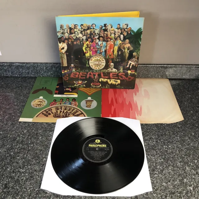 Lp The Beatles Sgt Peppers Lonely Hearts Club Band Uk 1St Press Stereo Pcs 7027