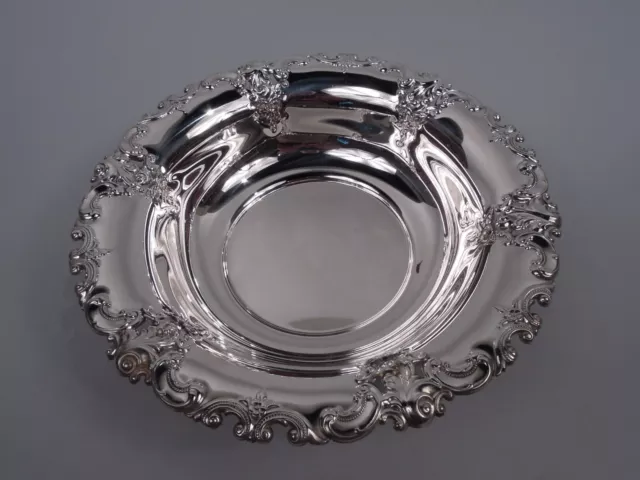 WALLACE GRANDE GRAND Baroque Serving Bowl 4207 American Sterling