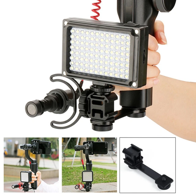 Améliorez votre configuration de vlogging avec triple support de chaussure chau