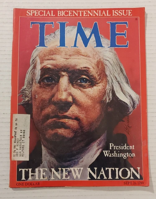 Time Canadian Issue VINTAGE TIME MAGAZINE Bicentennial Issue