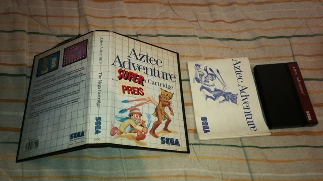 Sega Master System - Aztec Adventure - Complet PAL