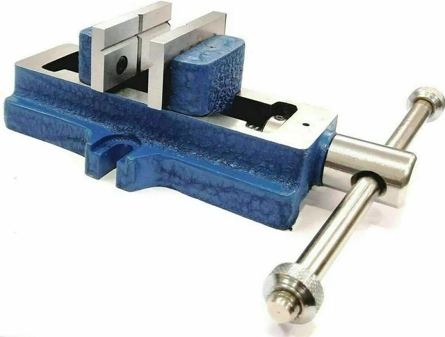 4" 100Mm Self Centering Machine Vice Vise Low Profile Cast Iron