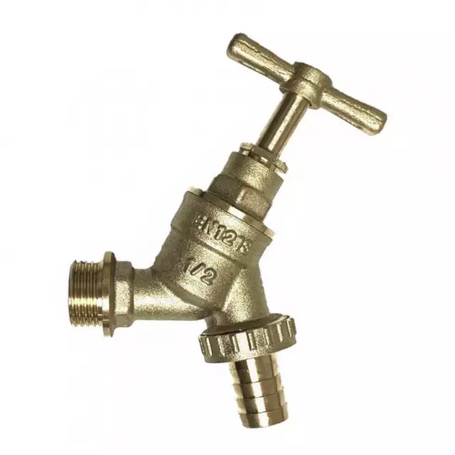 Outdoor Garden Tap Hose Union Bib Tap 1/2" Brass FREE DELIVERY