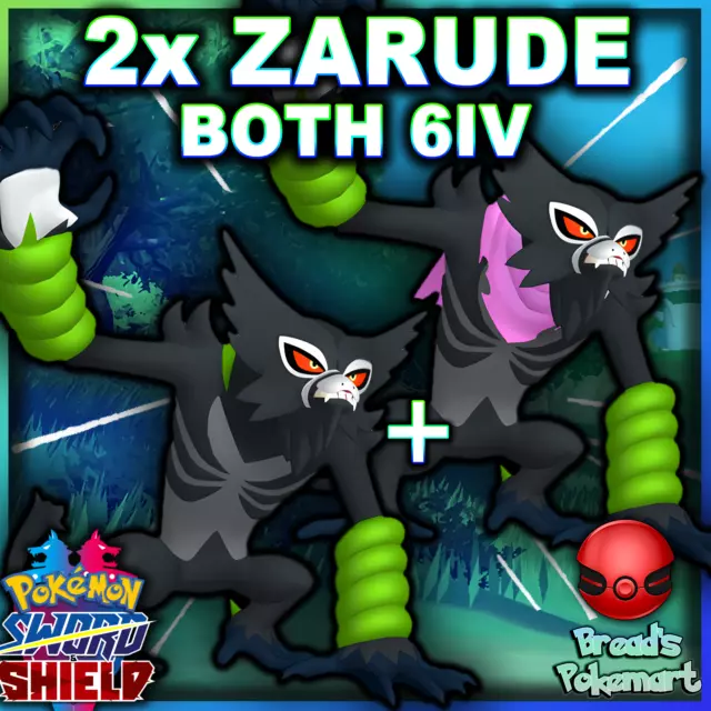 Western Release: Jungle Dada Zarude - Sword & Shield - Project