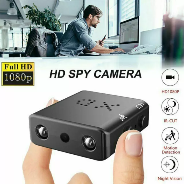 Mini Spy Night Vision Camera Hidden HD 1080P IP Security DV Camcorder DVR Cam