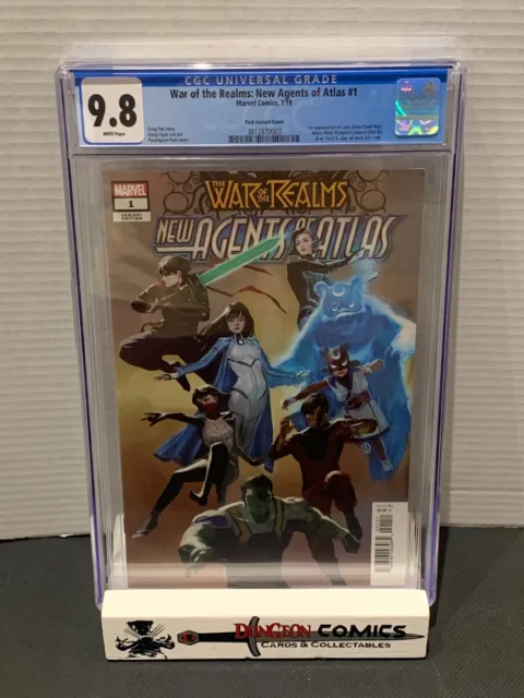 War Of The Realms: New Agents Of Atlas # 1 Park 1:25 Variant CGC 9.8 2019 [GC21]