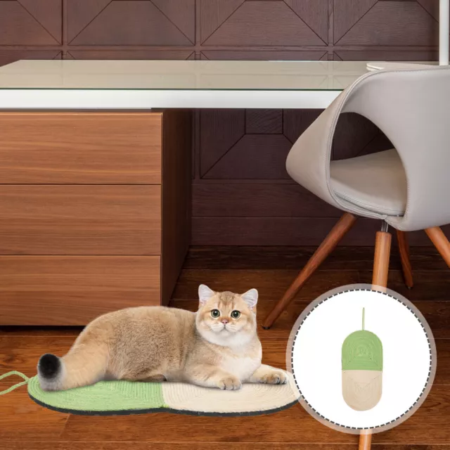 Sisal Tapis À Gratter Pour Chat De Litière Accessoires Chats