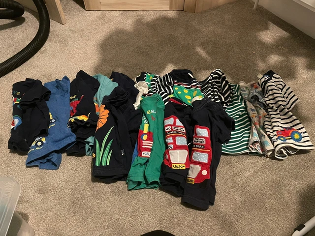 Boys Tops Bundle 6-12 Months- Jojo Maman Bebe And Cath Kidston