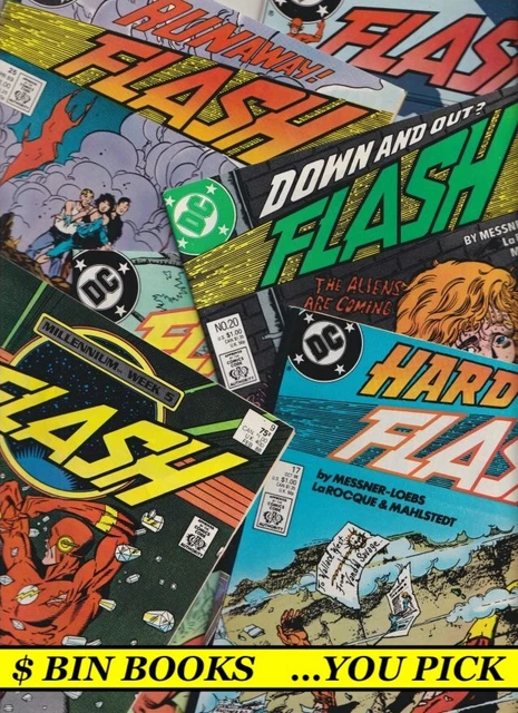 CLEARANCE BIN: FLASH VOL 2 #1-247 VG DC comics sold SEPARATELY you PICK 0720