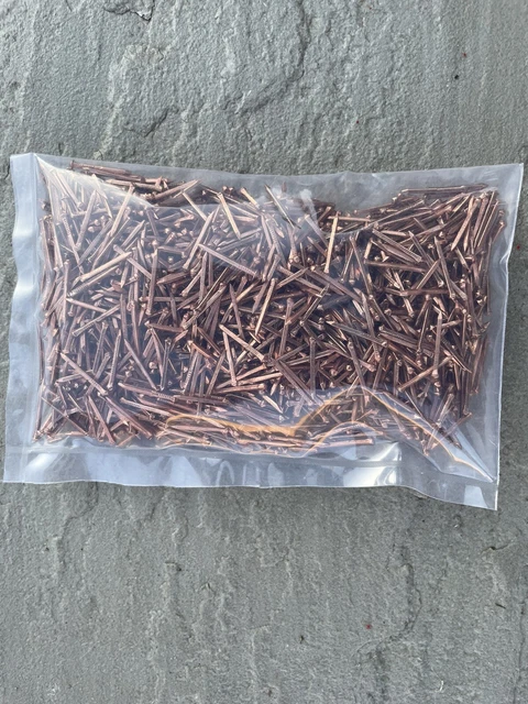 Tack Nails 20 mm cartón duro de cobre artesanías tipo 500 gramos