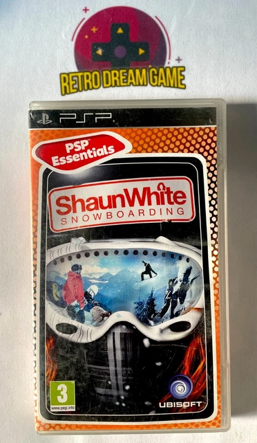 Notice/Manuel Du Jeu Shaun White Snowboarding PSP - En Français - Très Bon état