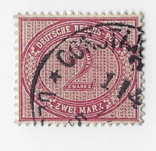 Deutsche Post in der Turkey 1899, Mi. Nr. V 37 KW2000 EUR