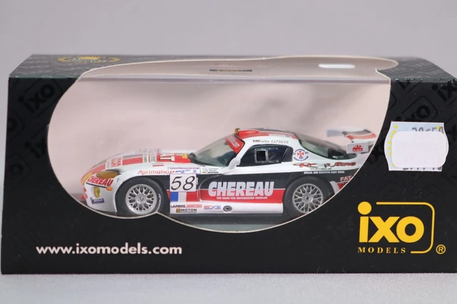 Miniature Voiture Dodge Viper RT/10 - 24 Heures Mans 1994 #41 - Universal Hobbies 1/43