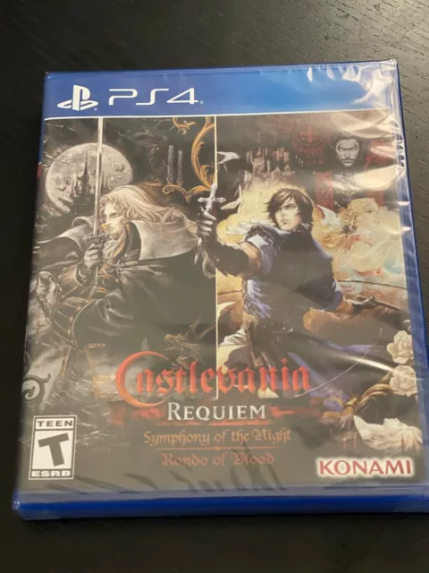 Castlevania Requiem + Random Card PS4 Limited Run #443 LRG IN HAND