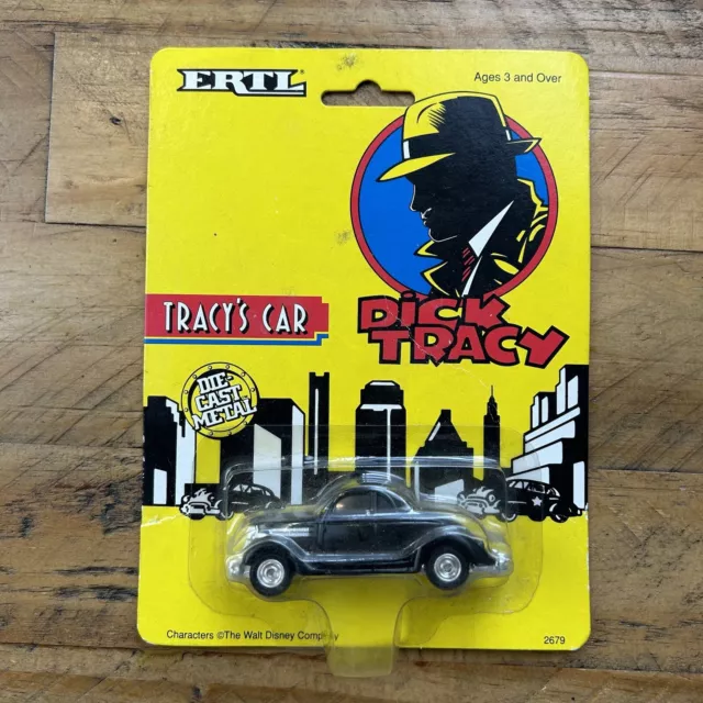 Vintage Ertl Dick Tracy Tracy’s Car Die cast Metal