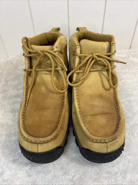 SAO STACY ADAMS Mens Detonator Suede Oxford Chukka Boots  display picture 1