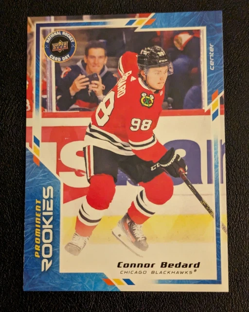 CONNOR BEDARD 2024 Upper Deck National Hockey Card Day Rookie di